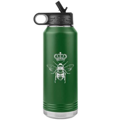 QB CLASSY QUEEN BEE 32 OZ WATER BOTTLE