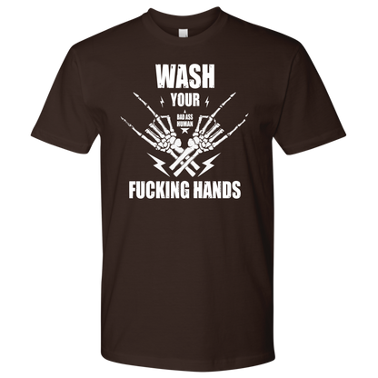 WASH YOUR ROCK HANDS TSHIRT