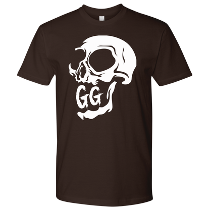 GRUMPY GUY CREEPY SKULL TSHIRT