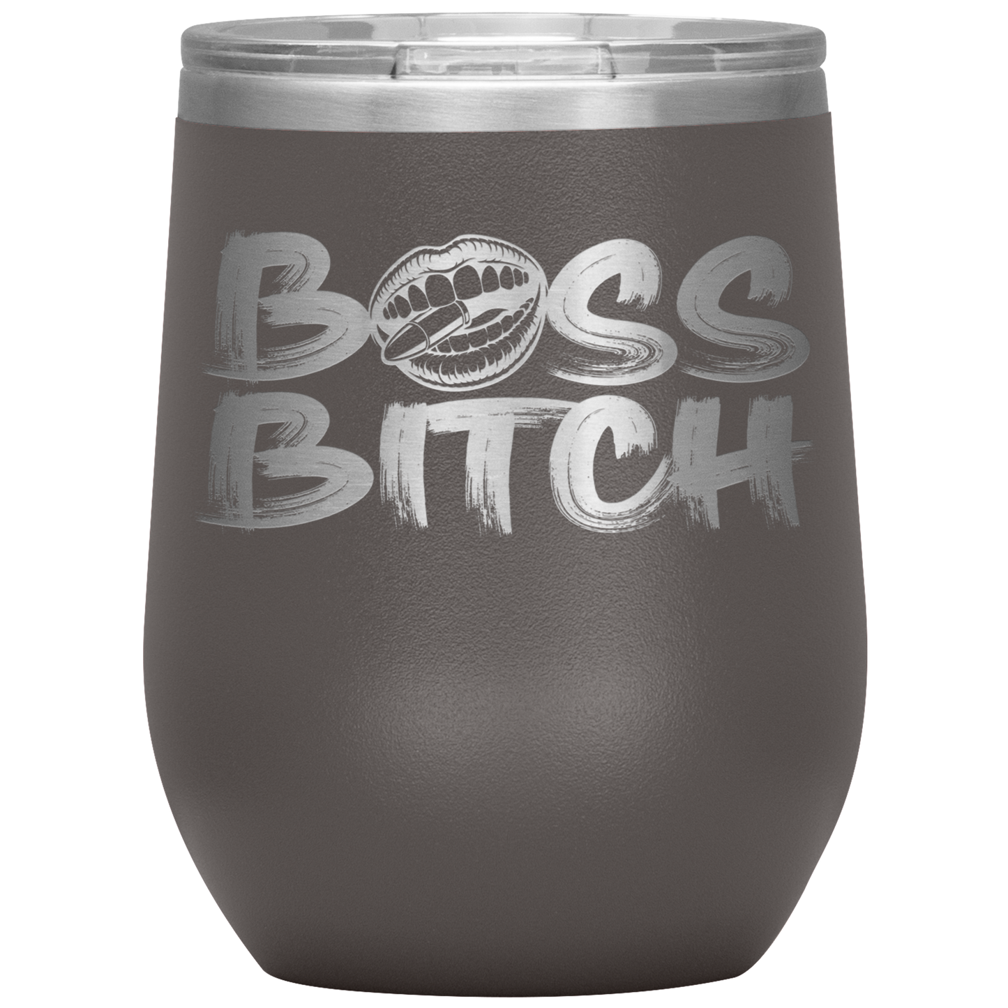 BOSS BITCH WINE TUMBLER