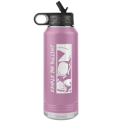EXHALE THE BULLSHIT 32 OZ WATER BOTTLE