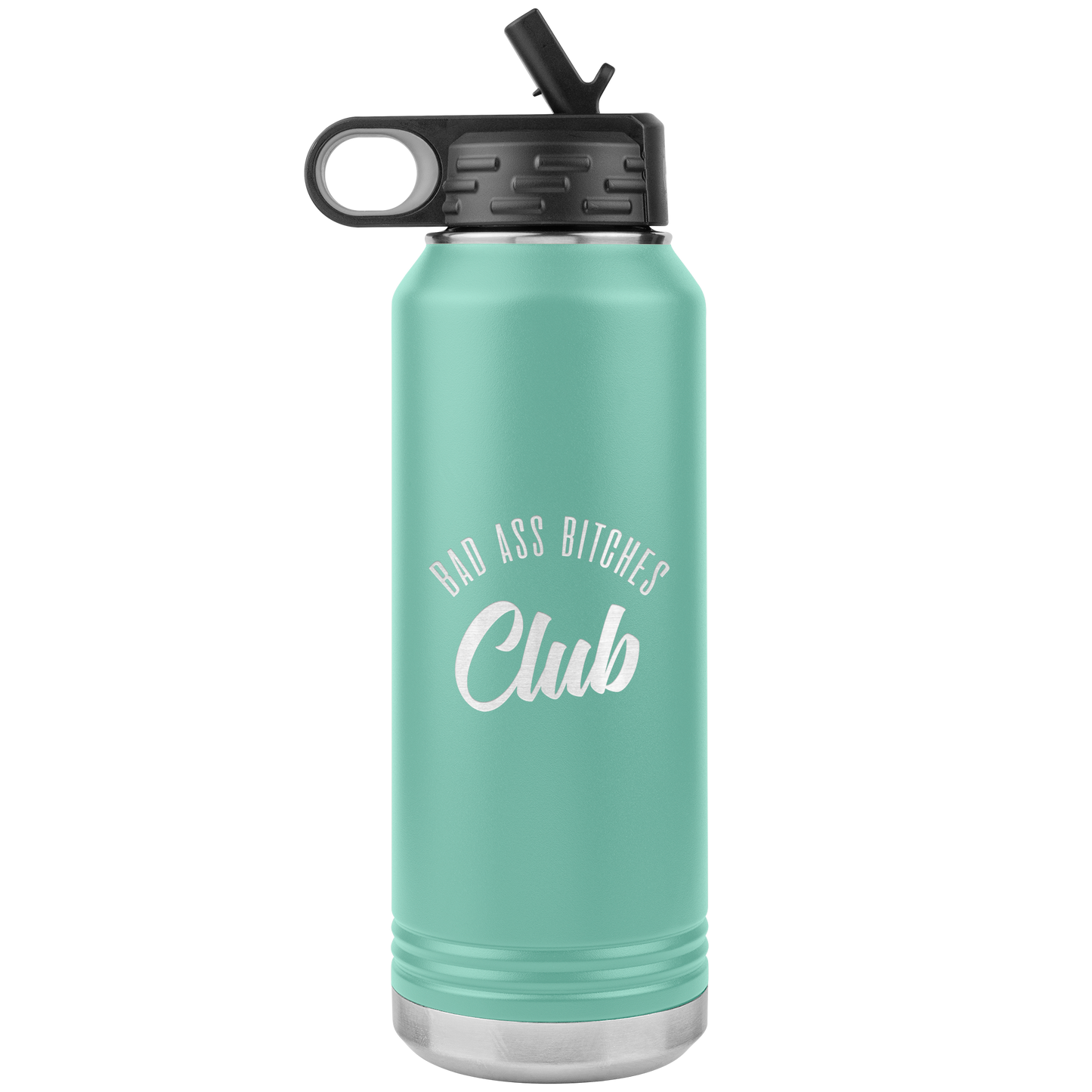 BAD ASS BITCHES CLUB 32 OZ WATER BOTTLE