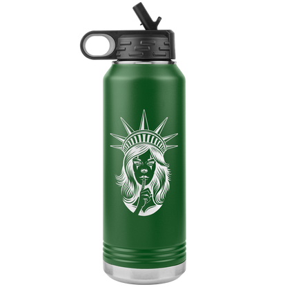 LISTEN TO THE QUEEN 32 OZ WATER BOTTLE