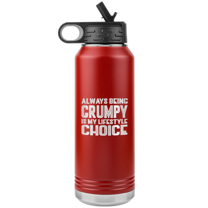 GRUMPY LIFESTYLE 32 0Z WATER BOTTLE