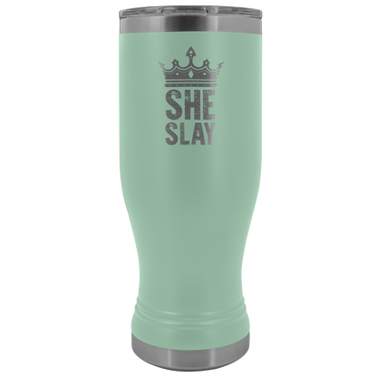 SHE SLAY TUMBLER