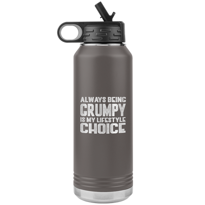 GRUMPY LIFESTYLE 32 0Z WATER BOTTLE