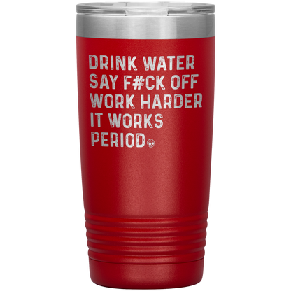 SAY F*CK OFF 20 OZ TUMBLER