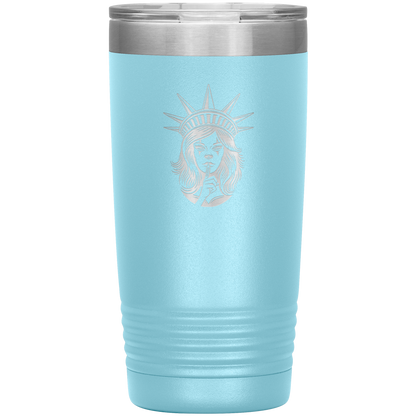 LISTEN TO THE QUEEN 20 OZ TUMBLER