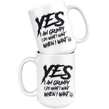 YES I AM GRUMPY MUG