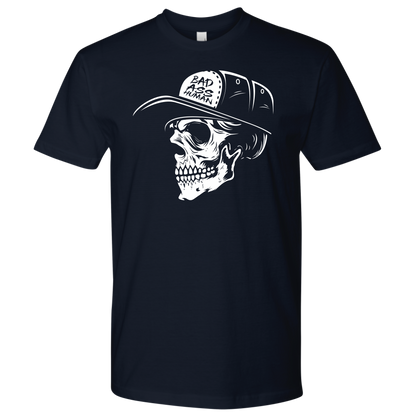 BAD ASS HUMAN SKULLCAP TSHIRT