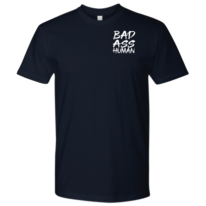 BAD ASS HUMAN SKULL ROCK TSHIRT