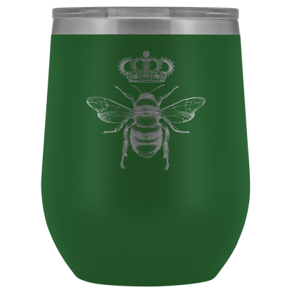 QB CLASSY QUEEN BEE LIMITED EDITION WINE TUMBLER
