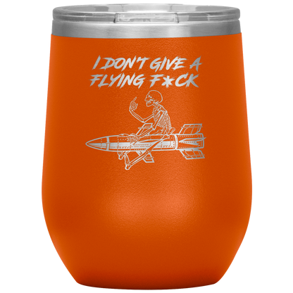 FLYING F*CK WINE TUMBLER