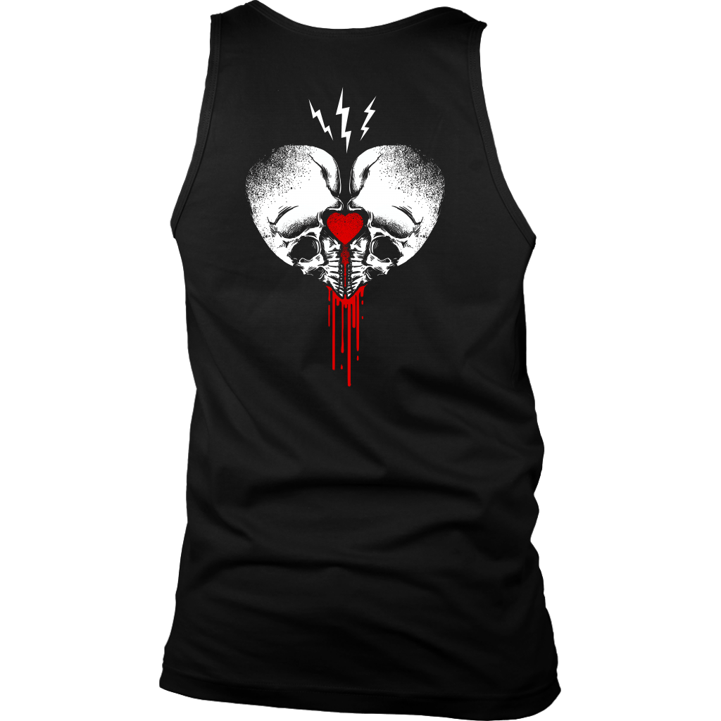 CREATE DESTROY BAD ASS HUMAN MENS TANK