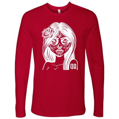 QB CLASSY DAY OF THE DEAD LONG SLEEVE