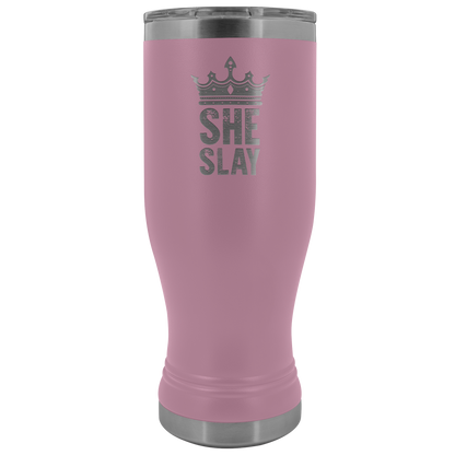 SHE SLAY TUMBLER