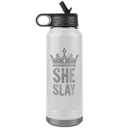 SHE SLAY 32 OZ WATER BOTTLE