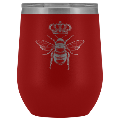 QB CLASSY QUEEN BEE LIMITED EDITION WINE TUMBLER