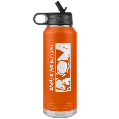 EXHALE THE BULLSHIT 32 OZ WATER BOTTLE