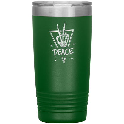 PEACE OUT 20 OZ TUMBLER