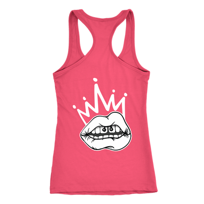 QUEEN BITCH TATTOO TYPE RACERBACK TANK