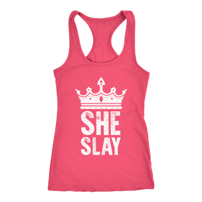 SHE SLAY RACERBACK TANK