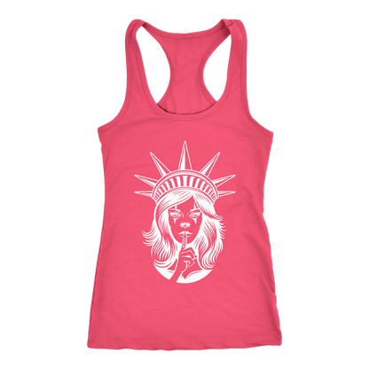 LISTEN TO THE QUEEN RACERBACK TANK