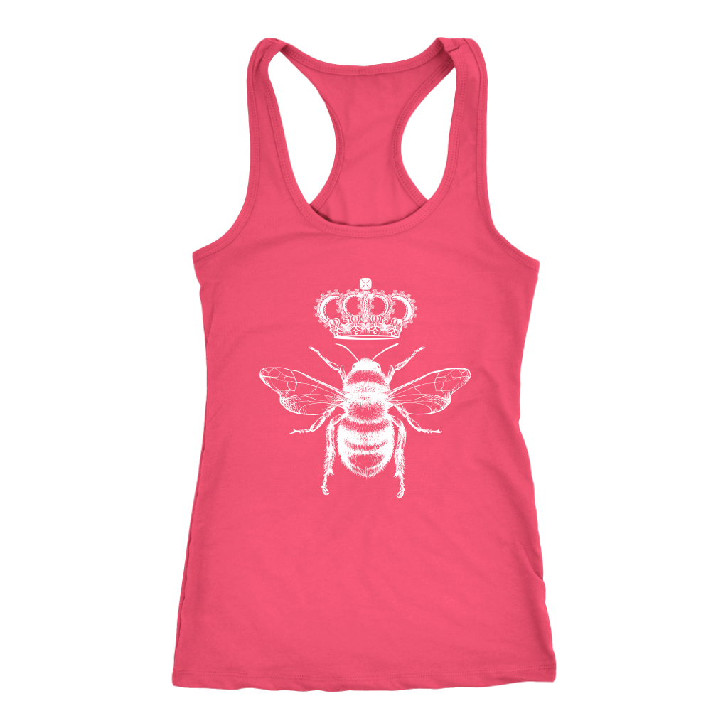 QB CLASSY QUEEN BEE LIMITED EDITION RACERBACK TANK