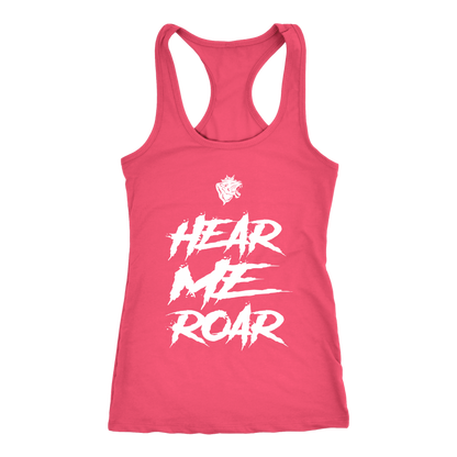 HEAR ME ROAR RACERBACK TANK