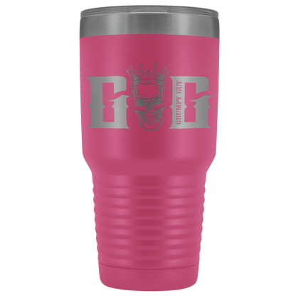 GRUMPY SKULL TUMBLER