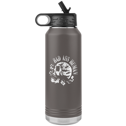 BAD ASS HUMAN MOHAWK 32 0Z WATER BOTTLE
