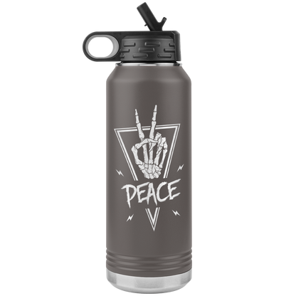 PEACE OUT 32 OZ WATER BOTTLE