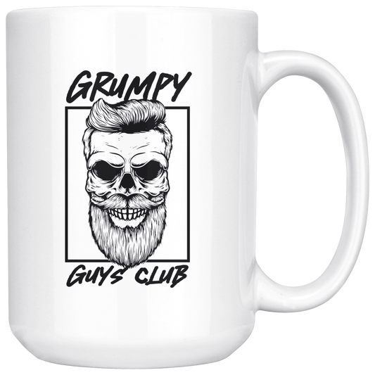 GRUMPY GUYS CLUB SKULL MUG