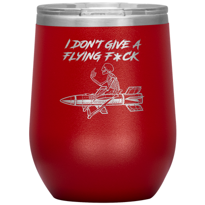 FLYING F*CK WINE TUMBLER