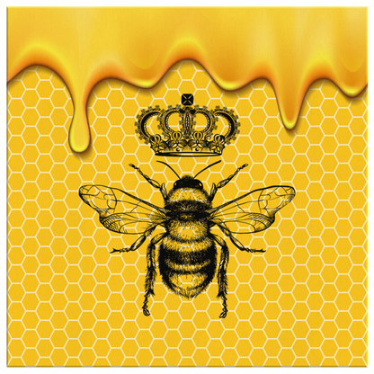 QB CLASSY QUEEN BEE GALLERY CANVAS WALL ART