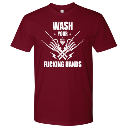 WASH YOUR ROCK HANDS TSHIRT