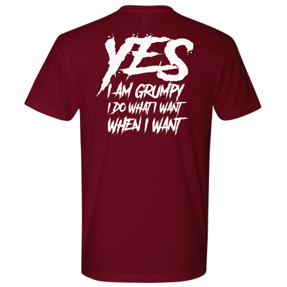 YES I AM GRUMPY TSHIRT