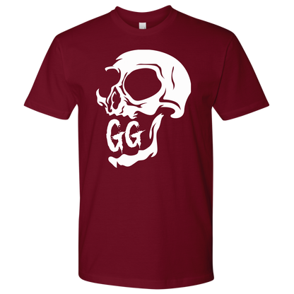 GRUMPY GUY CREEPY SKULL TSHIRT