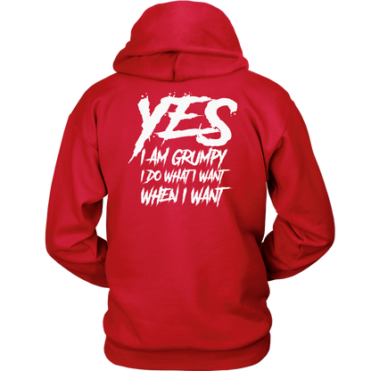 YES I AM GRUMPY HOODIE