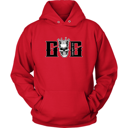 GRUMPY SKULL HOODIE