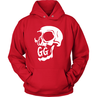 GRUMPY CREEPY SKULL HOODIE