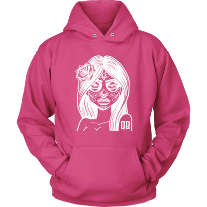 QB CLASSY DAY OF THE DEAD HOODIE