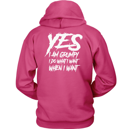 YES I AM GRUMPY HOODIE