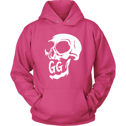 GRUMPY CREEPY SKULL HOODIE