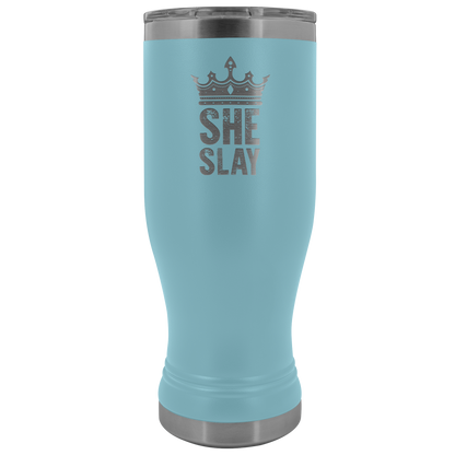 SHE SLAY TUMBLER