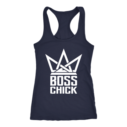 BOSS CHICK RACERBACK TANK