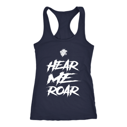 HEAR ME ROAR RACERBACK TANK