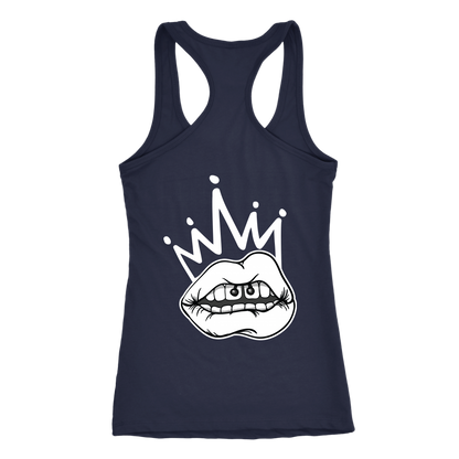 QUEEN BITCH TATTOO TYPE RACERBACK TANK