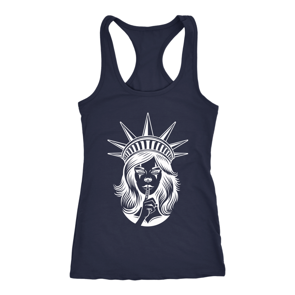 LISTEN TO THE QUEEN RACERBACK TANK