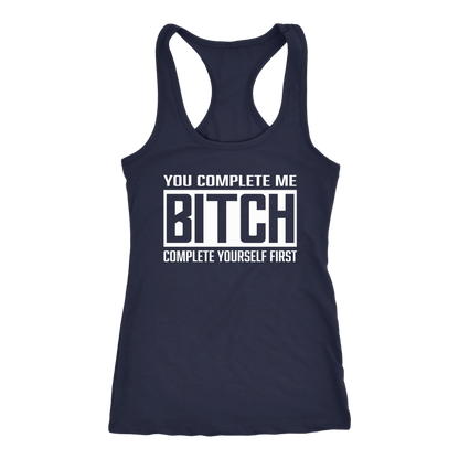 COMPLETE BITCH RACERBACK TANK
